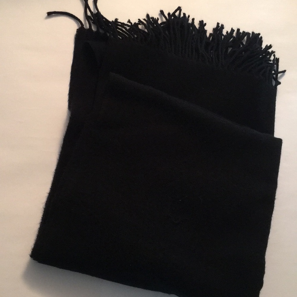 Cashmere Black Scarf